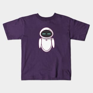 Cute Assistant Robot Bored Expression Kids T-Shirt